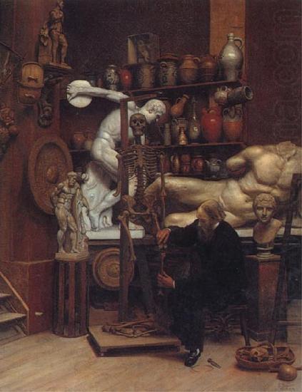 Samuel Butler Mr Heatherley's Holiday:an Incident in Studio Life china oil painting image